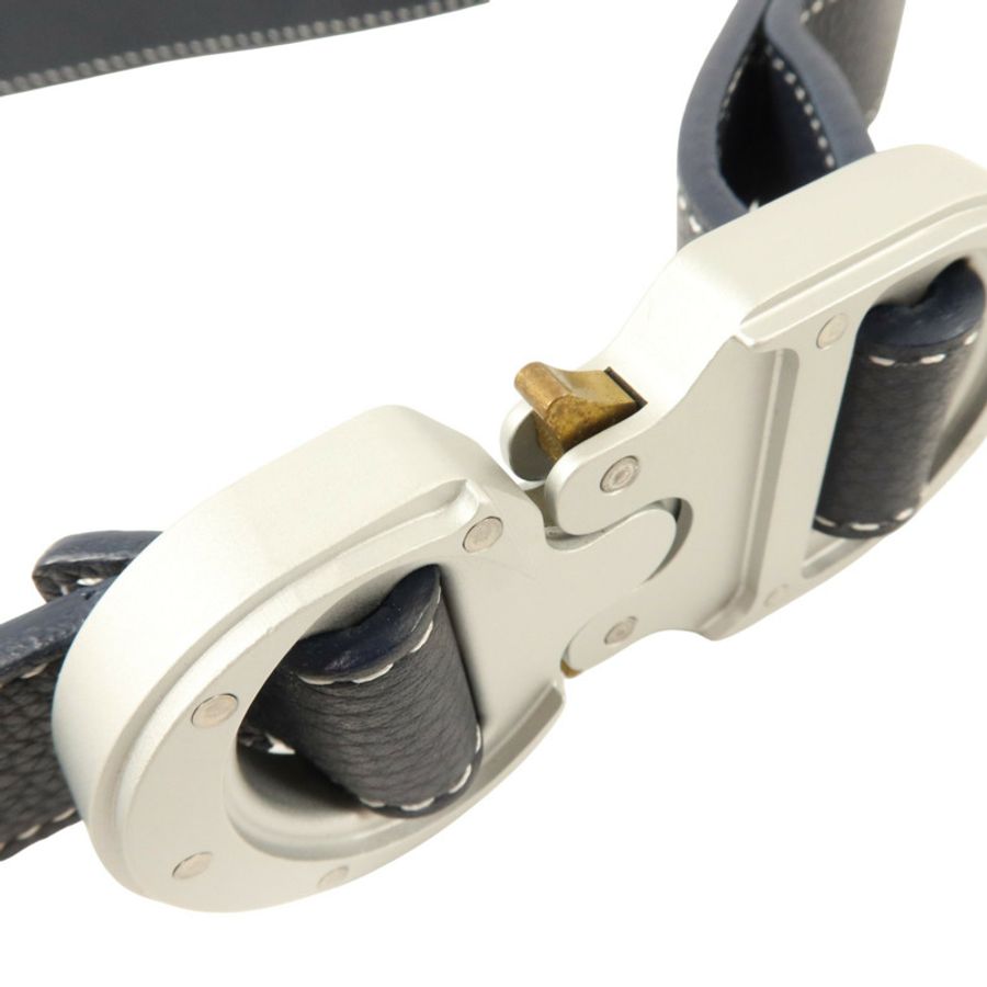 Dior 牛皮皮革Shoulder Strap銀扣肩帶-7