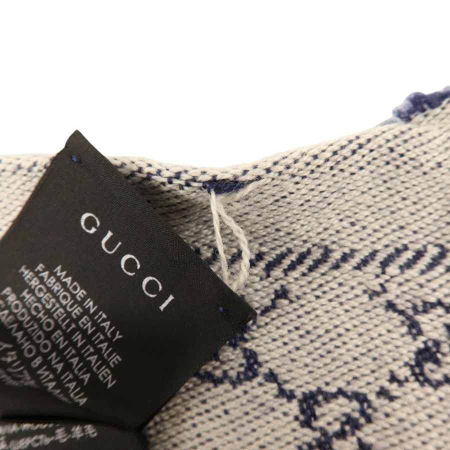 GUCCI 羊毛Scarf 48X180cm圍巾-10