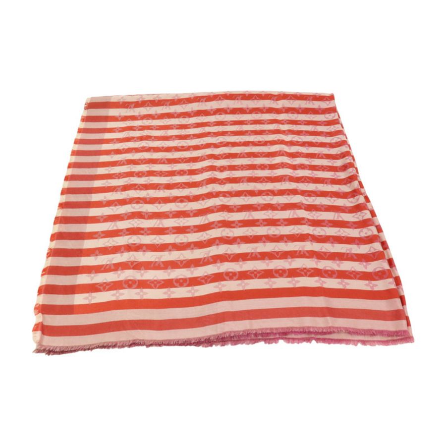 LOUIS VUITTON 絲質Scarf 140x135cm絲巾-2