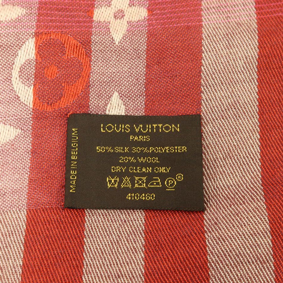 LOUIS VUITTON 絲質Scarf 140x135cm絲巾-6