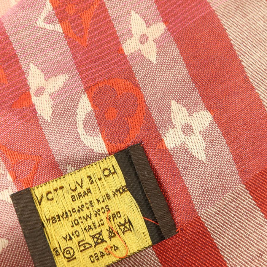 LOUIS VUITTON 絲質Scarf 140x135cm絲巾-7
