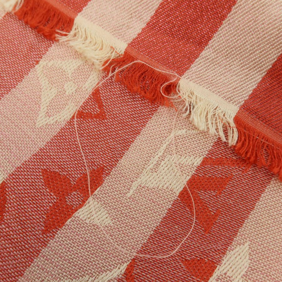LOUIS VUITTON 絲質Scarf 140x135cm絲巾-9