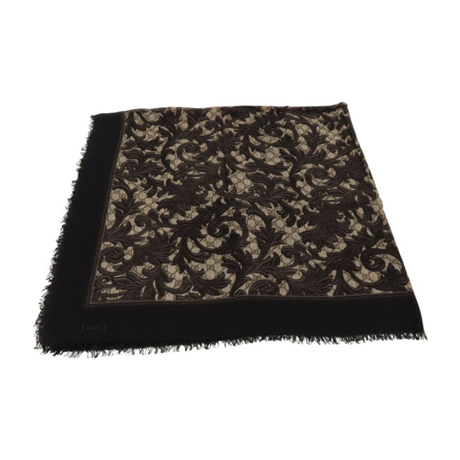 GUCCI 絲質Scarf 135x135絲巾-1