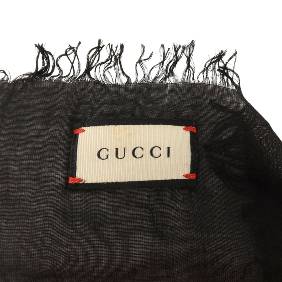 GUCCI 絲質Scarf 135x135絲巾-5