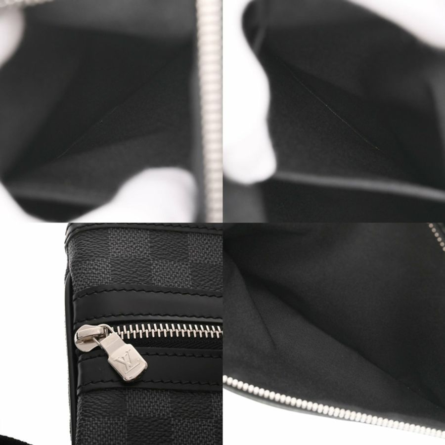 路易威登 (LOUIS VUITTON) Damier Graphite Thomas 黑灰 N58028 男士帆布肩背包 A 級二手 Ginzo-9
