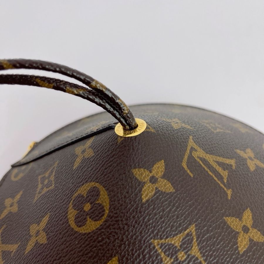 Louis Vuitton 路易威登 棕色老花飛碟單肩包內標1119底長19-5