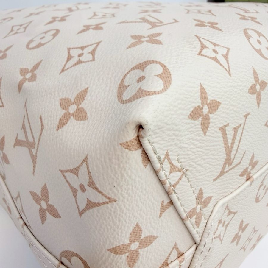 LV 路易威登 奶茶色 沙丘色 牛皮 Atlantis MM 托特包 肩背包 手提包 兩用包 M24409-11