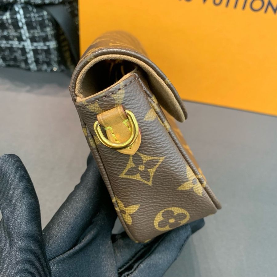 路易威登/Louis Vuitton Wallet On Chain Ivy 老花 芯片款-4