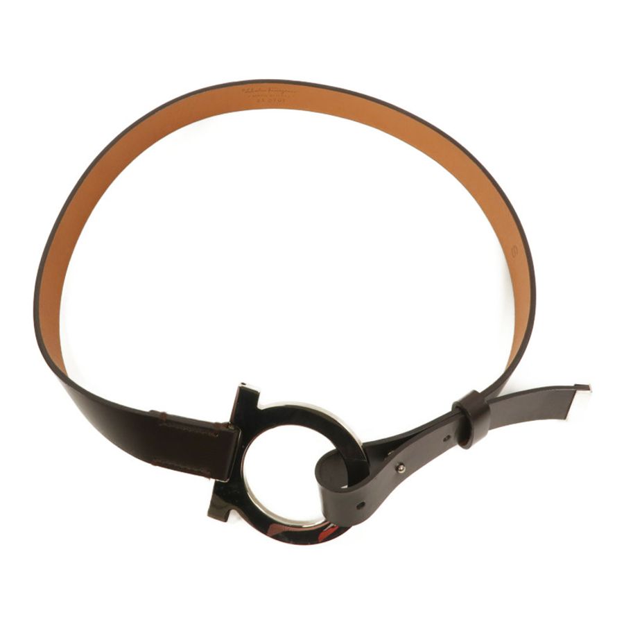 Salvatore Ferragamo 牛皮皮革Belt皮帶-4