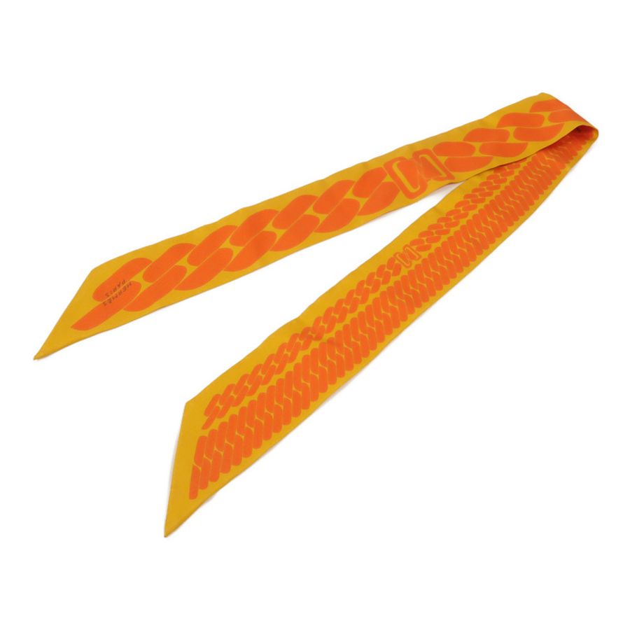 HERMES 絲質Twilly絲巾-1