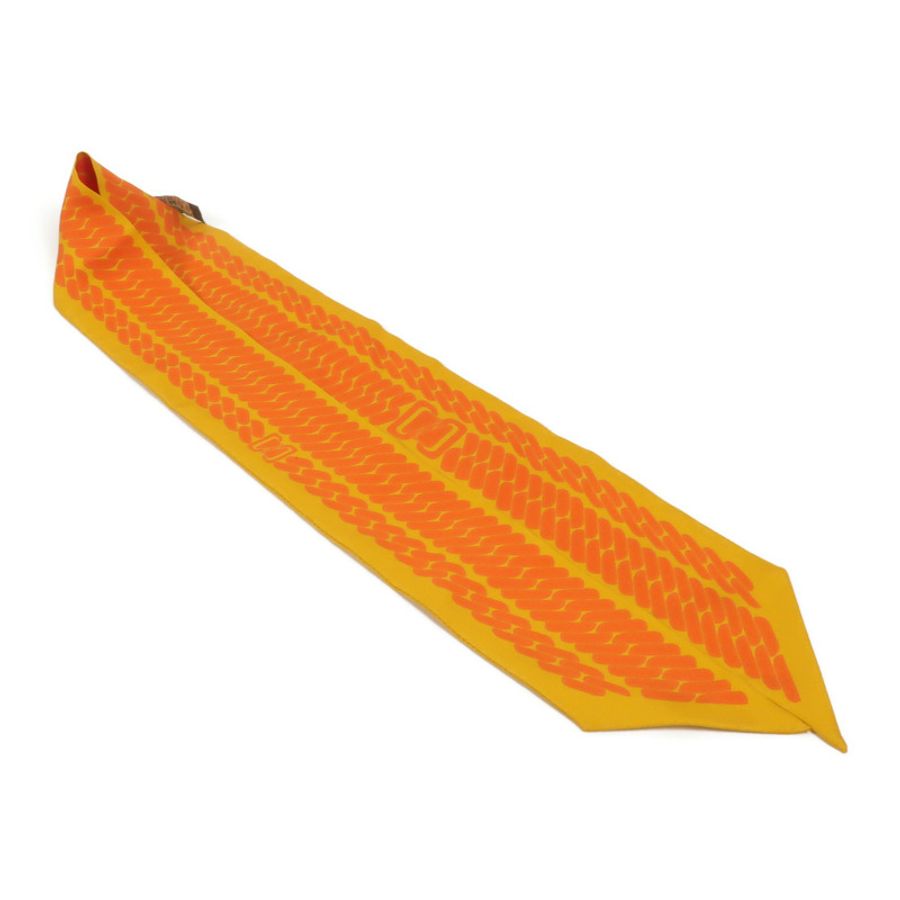 HERMES 絲質Twilly絲巾-3