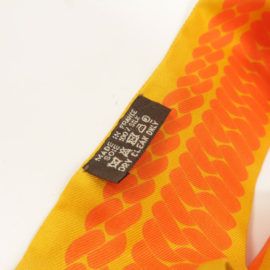 HERMES 絲質Twilly絲巾-6