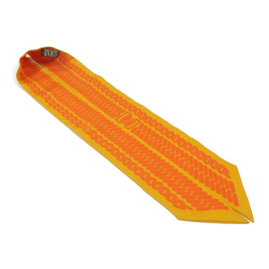 HERMES 絲質Twilly絲巾-3
