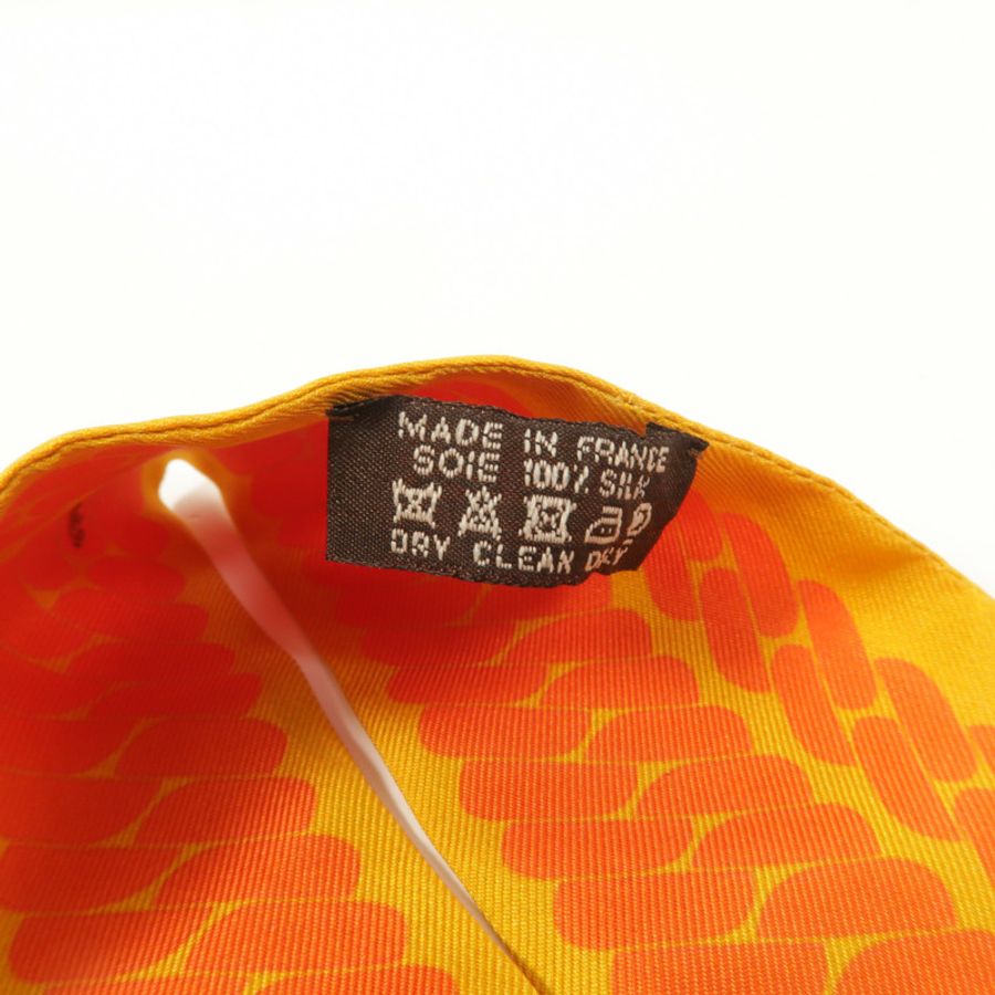 HERMES 絲質Twilly絲巾-5