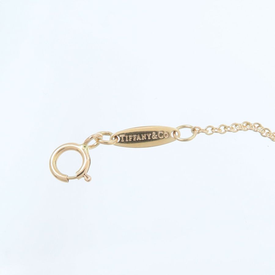 TIFFANY＆CO 18K玫瑰金Diamonds by the Yard Necklace鑽石項鍊-7