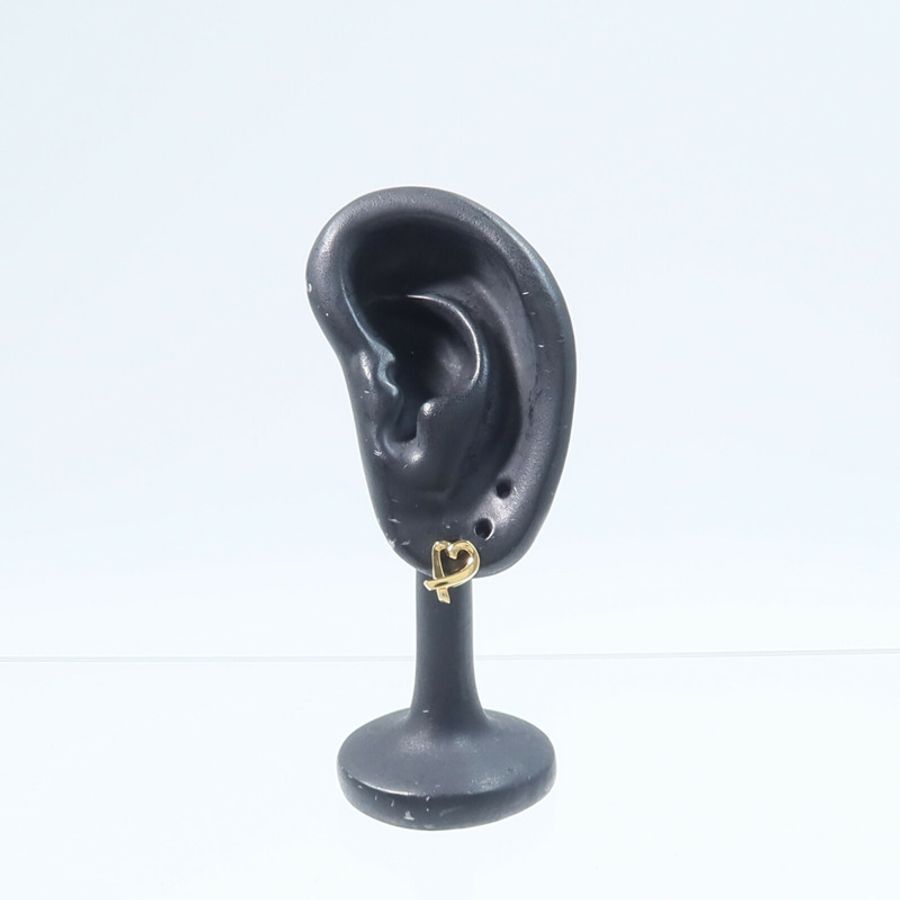 TIFFANY＆CO 18K黃金Loving Heart Earrings耳環-7