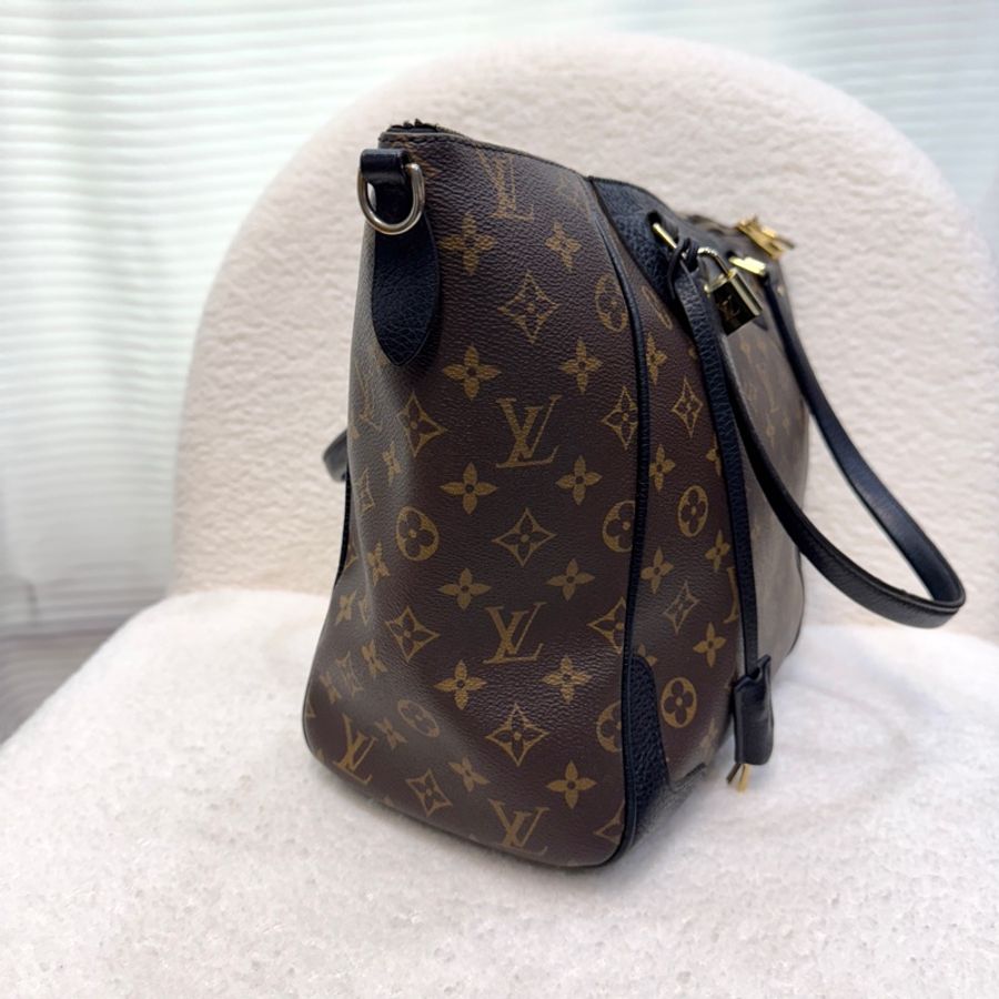 LV 路易威登 原花 Monogram 黑色 牛皮 Estrela 托特包 肩背包 手提包 M51192-3