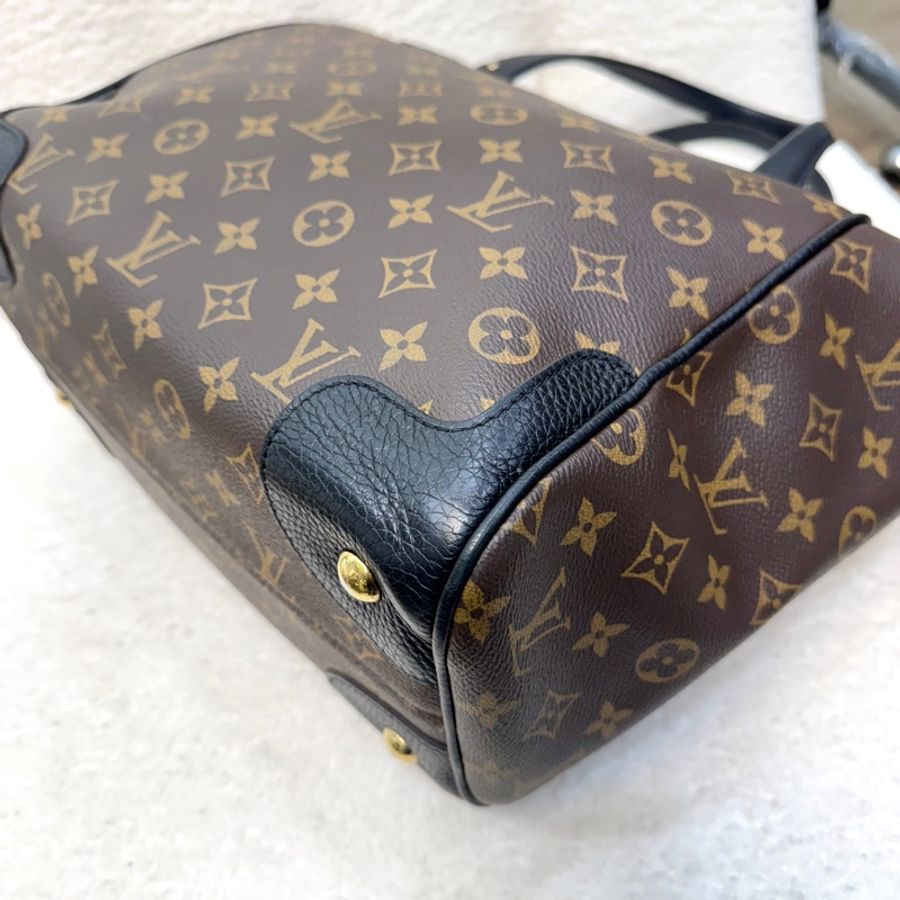 LV 路易威登 原花 Monogram 黑色 牛皮 Estrela 托特包 肩背包 手提包 M51192-9