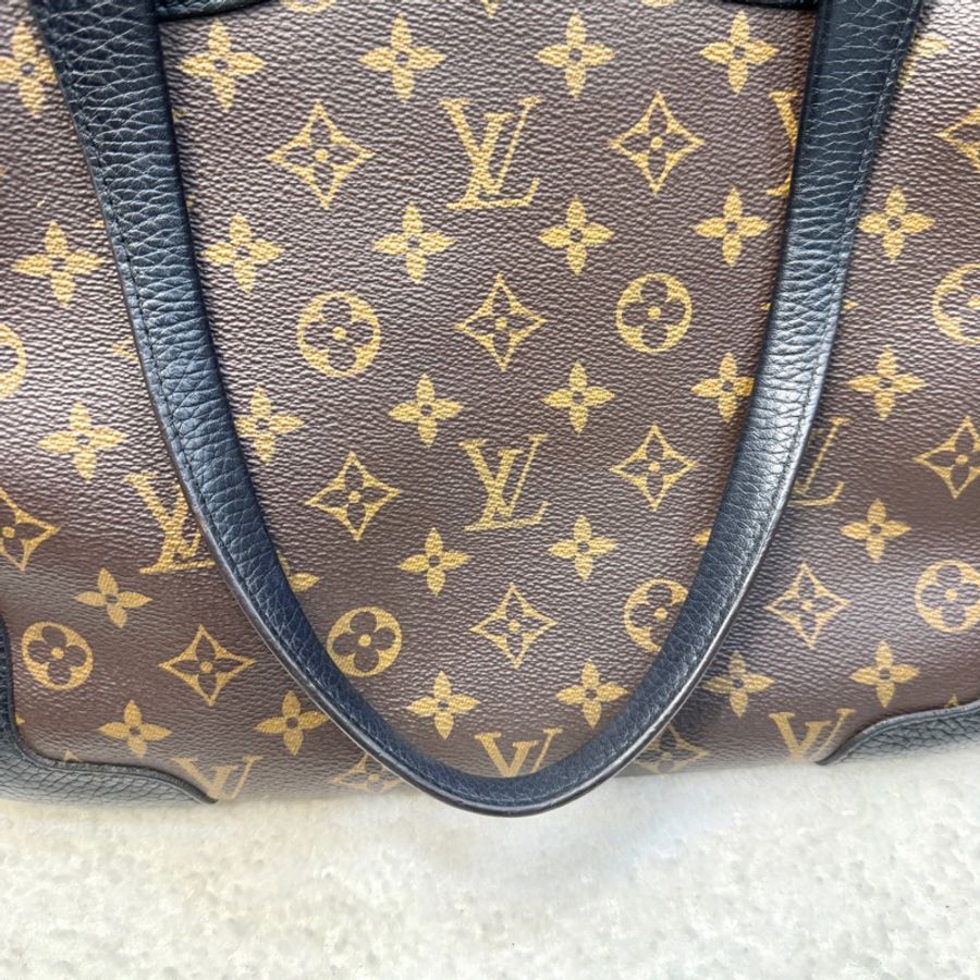 LV 路易威登 原花 Monogram 黑色 牛皮 Estrela 托特包 肩背包 手提包 M51192-14