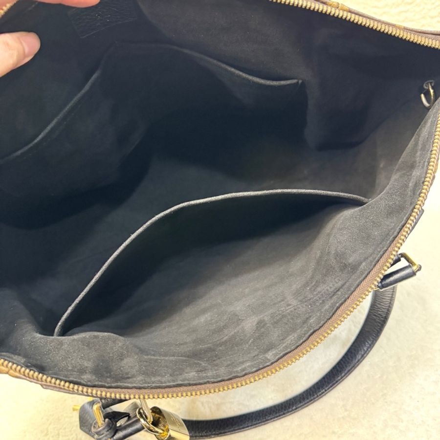 LV 路易威登 原花 Monogram 黑色 牛皮 Estrela 托特包 肩背包 手提包 M51192-19