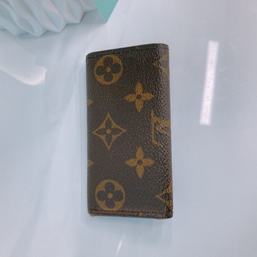 MS0761	Louis Vuitton 路易威登復古經典花紋鎖匙包包 Vintage Key Bag Monogram Camnvas-1