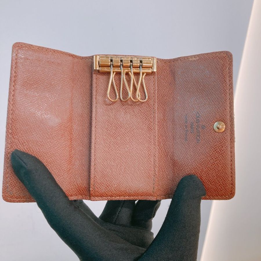 MS0761	Louis Vuitton 路易威登復古經典花紋鎖匙包包 Vintage Key Bag Monogram Camnvas-11