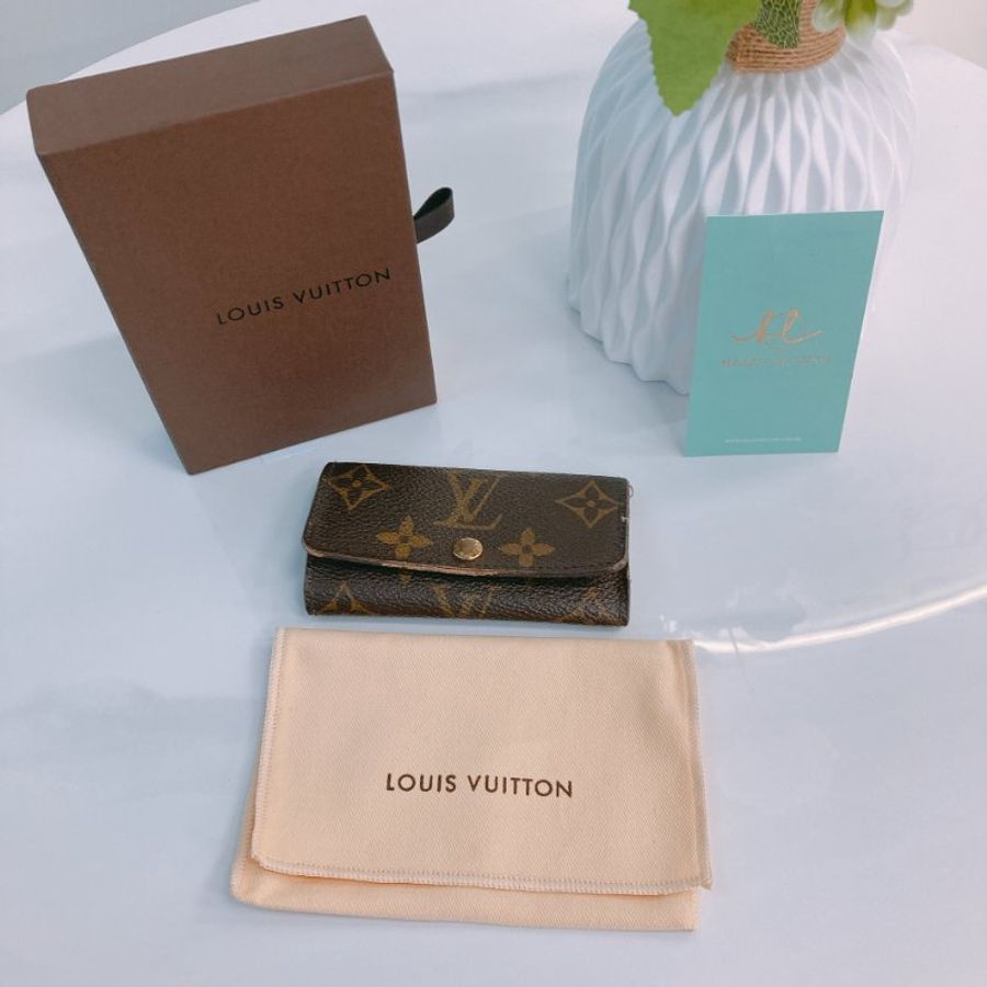 MS0761	Louis Vuitton 路易威登復古經典花紋鎖匙包包 Vintage Key Bag Monogram Camnvas-16