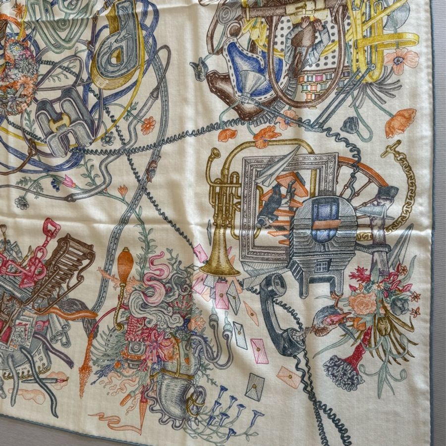 Le Monde d'Hermès 140披肩-3