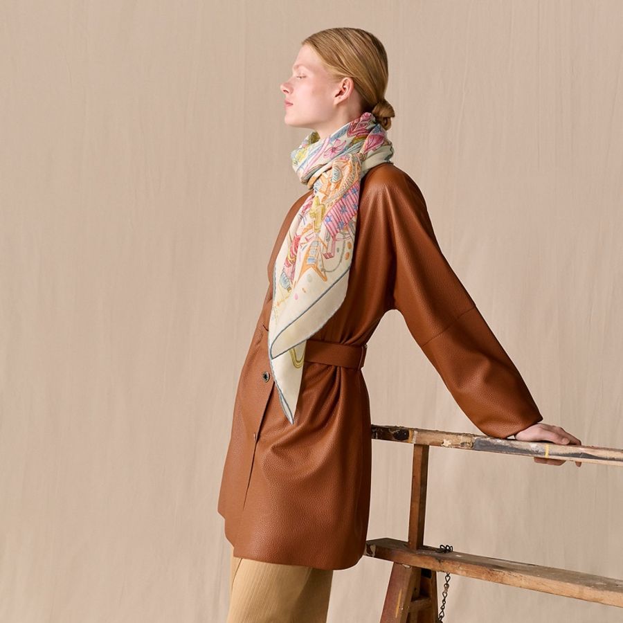Le Monde d'Hermès 140披肩-8