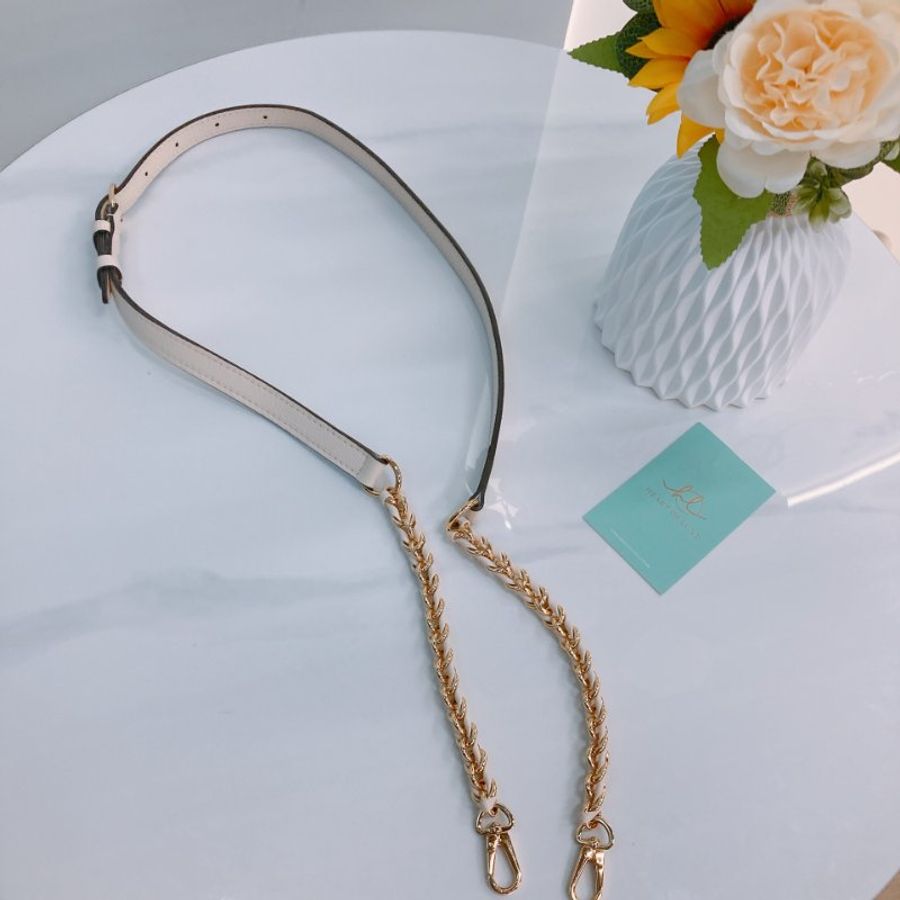 MS0769	Louis Vuitton 路易威登小號化妝盒子肩帶包包 Vanity PM 19cm Monogram Empreinte Creme-19