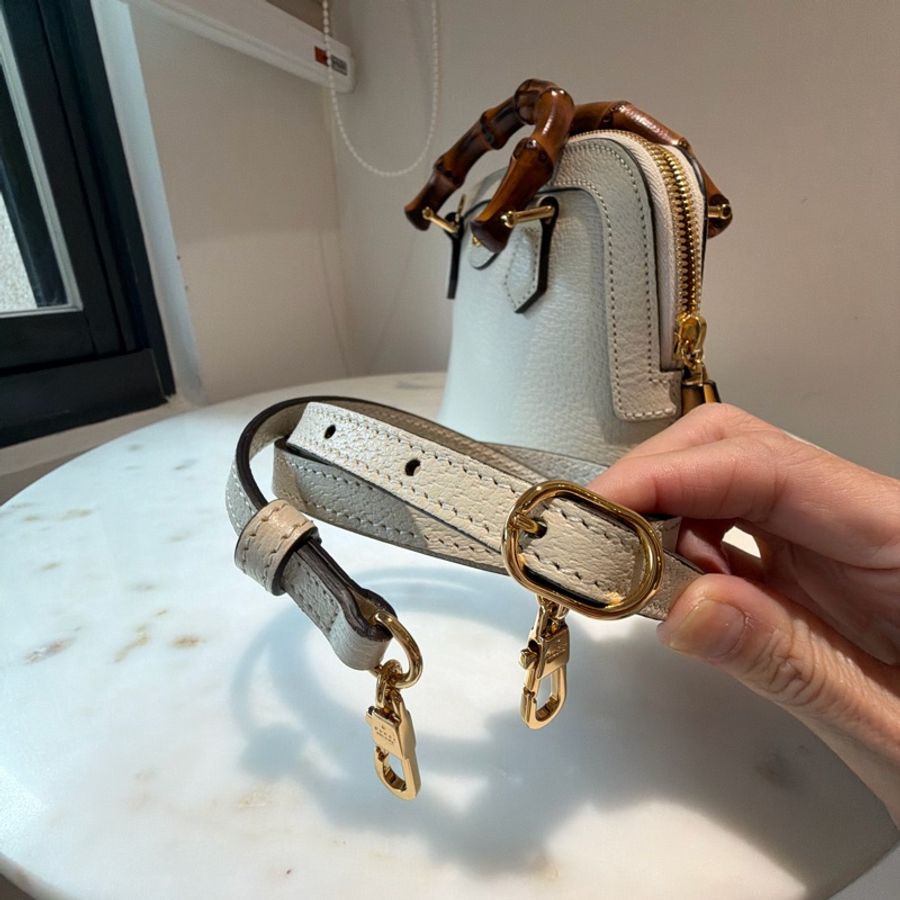 🤍 Gucci Bamboo 經典竹節手提肩背包｜近全新｜附件完整-11