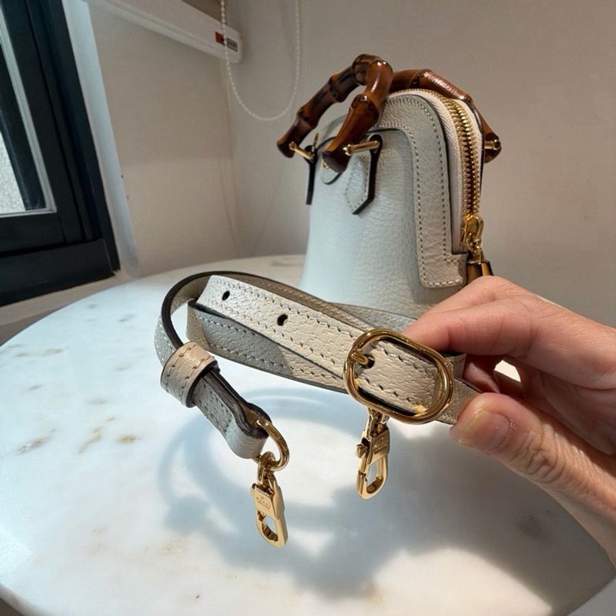 🤍 Gucci Bamboo 經典竹節手提肩背包｜近全新｜附件完整-13