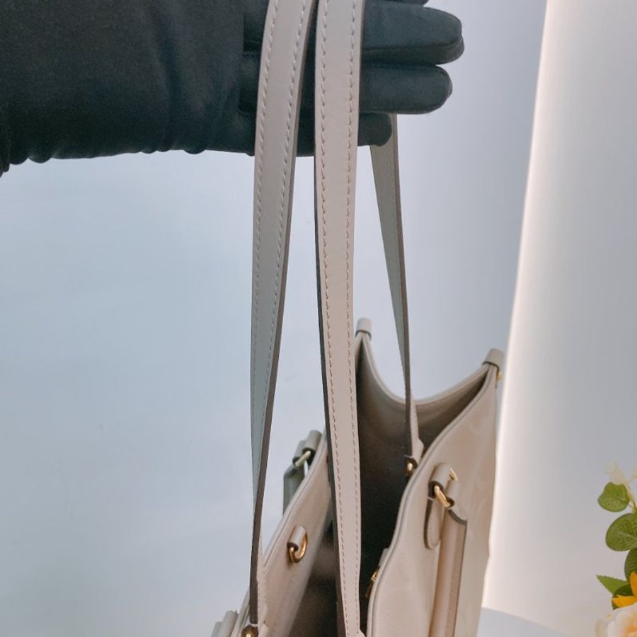 MS0770	Louis Vuitton 路易威登中號大經典花紋單肩包包 Onthego MM Tote Bag 32cm Monogram Empreinte Tourterelle / Smoke-11