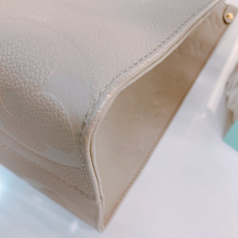 MS0770	Louis Vuitton 路易威登中號大經典花紋單肩包包 Onthego MM Tote Bag 32cm Monogram Empreinte Tourterelle / Smoke-19
