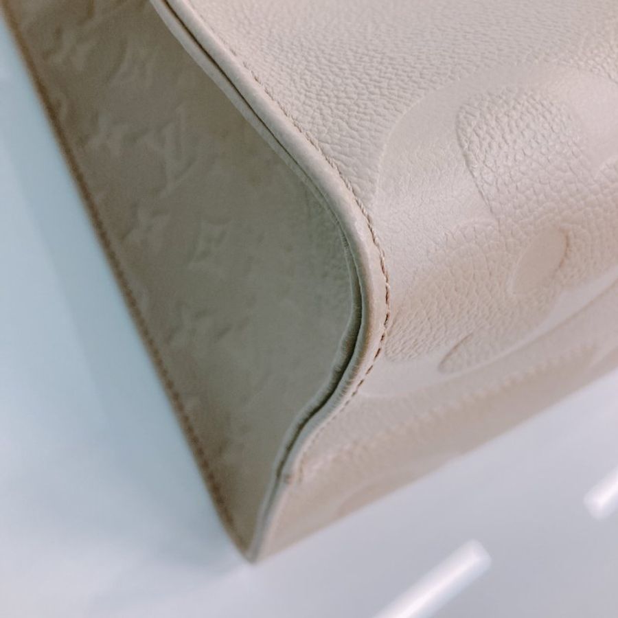 MS0770	Louis Vuitton 路易威登中號大經典花紋單肩包包 Onthego MM Tote Bag 32cm Monogram Empreinte Tourterelle / Smoke-21