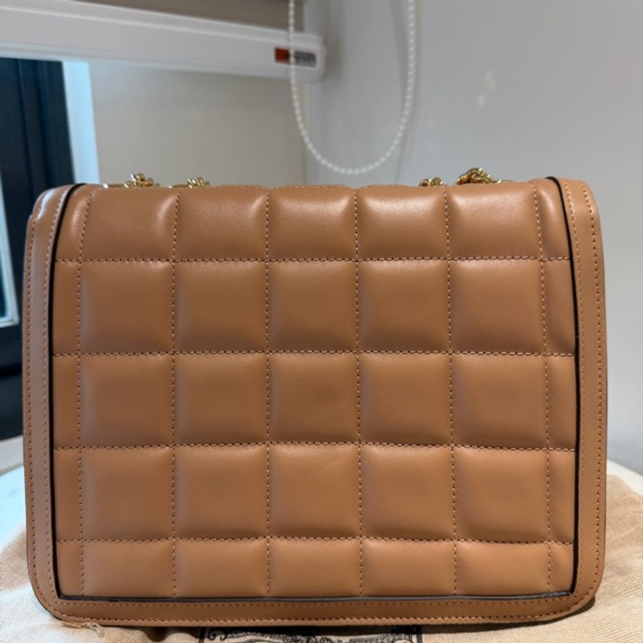 🤎 Gucci Blondie Medium Shoulder Bag｜奶茶色｜近全新｜附件完整-10