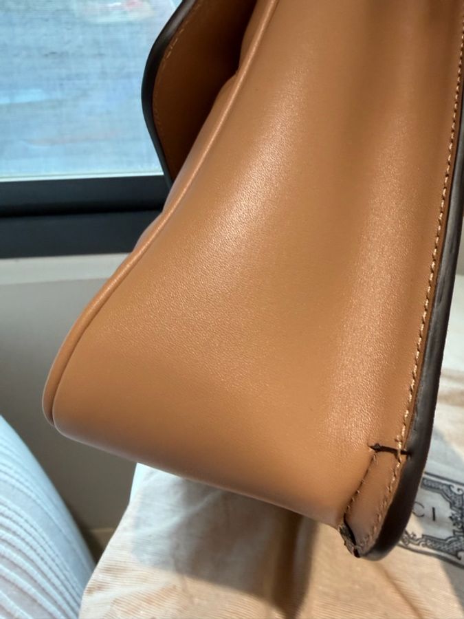 🤎 Gucci Blondie Medium Shoulder Bag｜奶茶色｜近全新｜附件完整-14