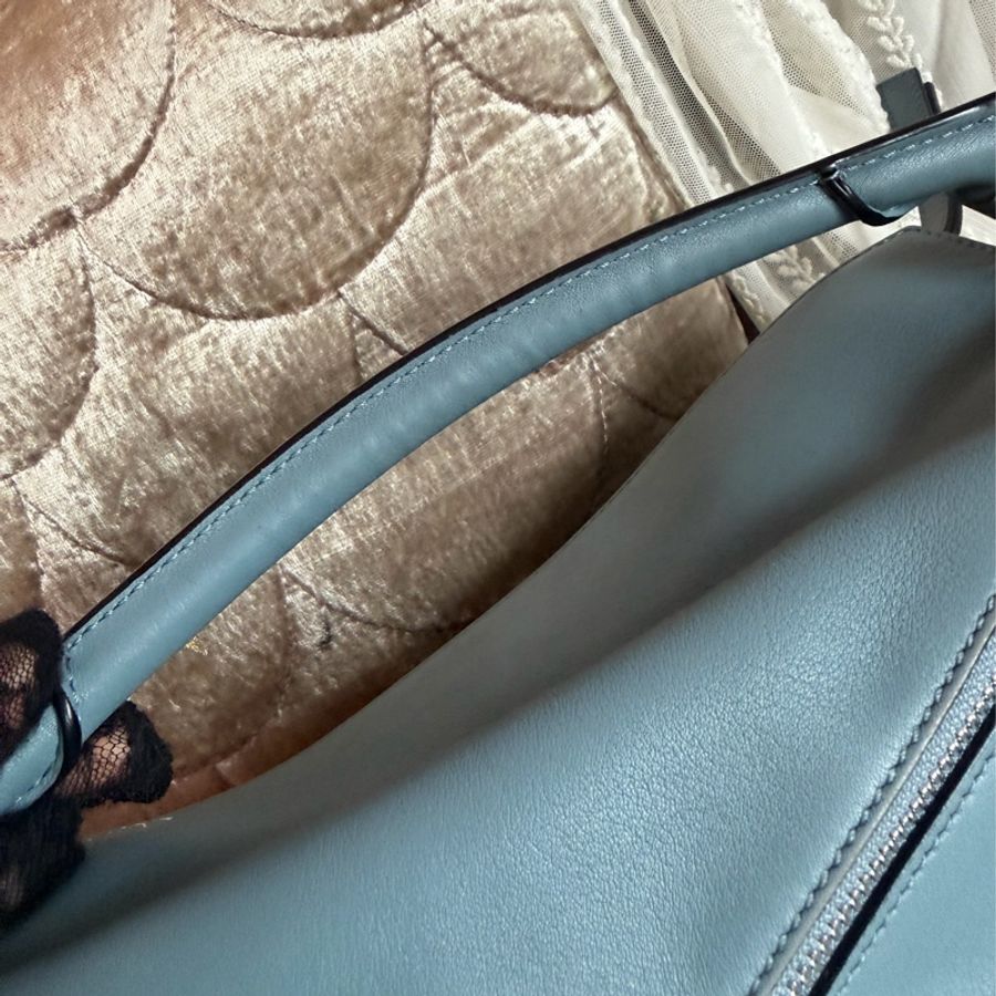 羅意威 霧霾藍 幾何包 小號。loewe puzzle bag small size blue 斜挎包 手提包 斜背包-20