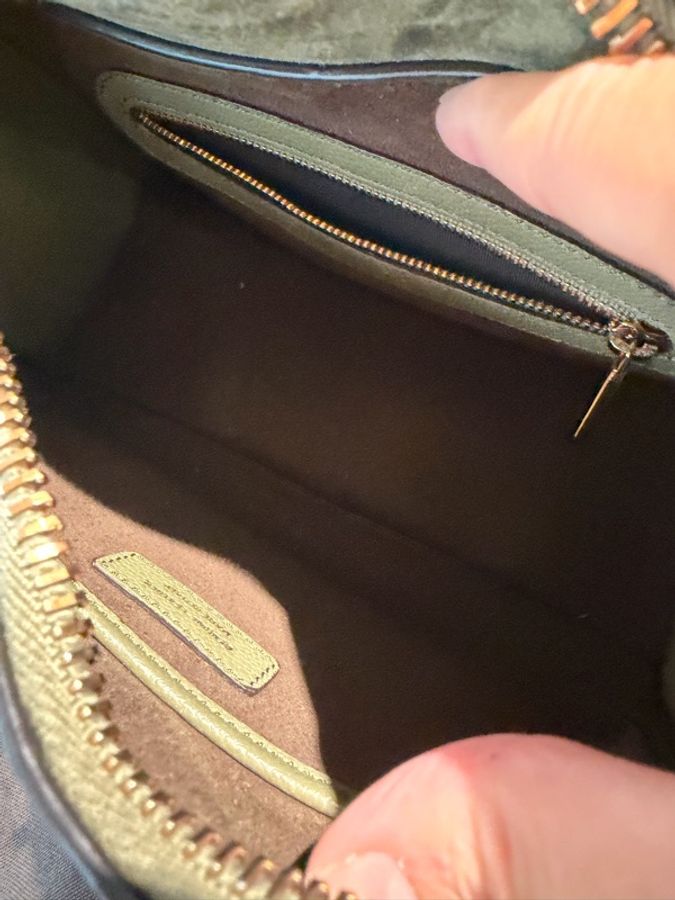 Tod’s T Timeless 真皮肩背包｜鼠尾草綠｜近全新｜附件齊全  💚 出售 Tod’s T Timeless 真皮肩背包-6