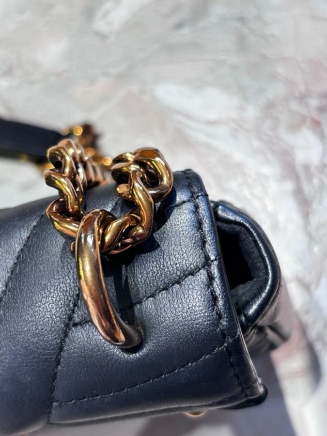 Louis Vuitton 路易威登 黑色斜挎包  有彩色字母手提-11
