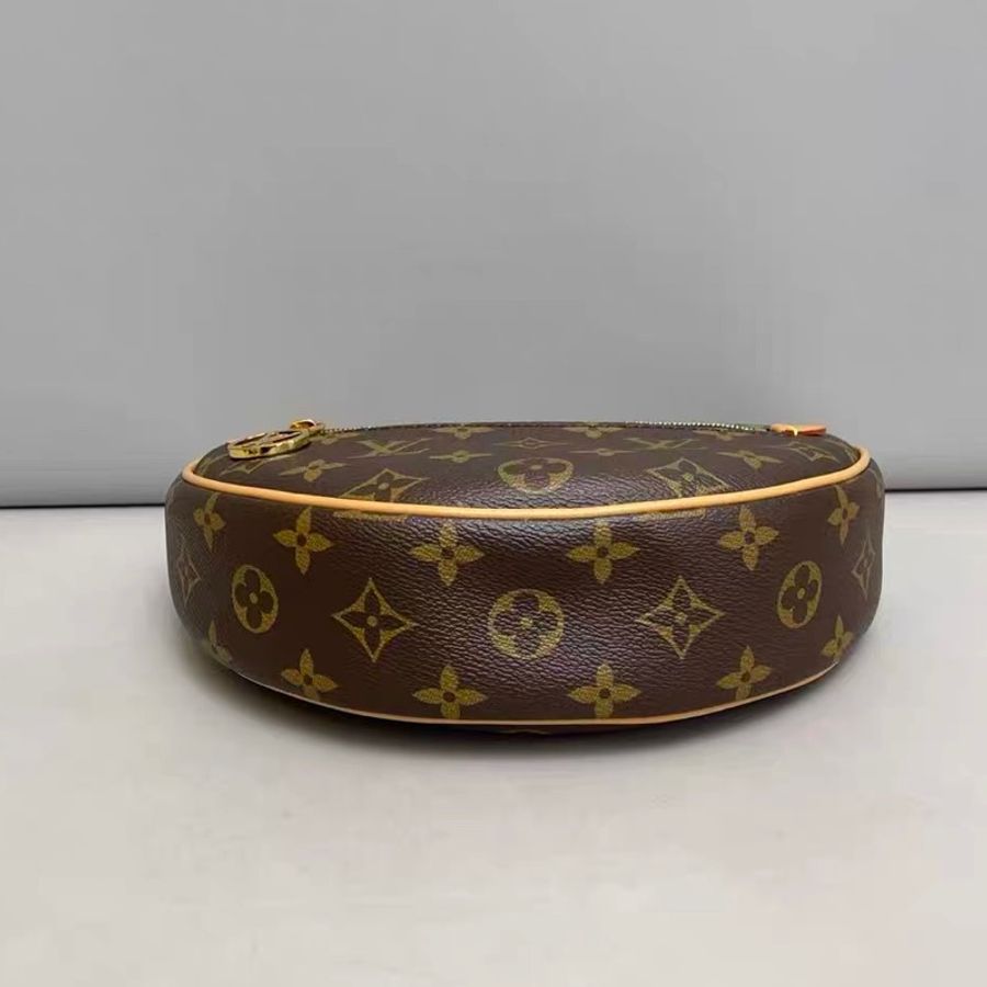 🌷芯片款！Louis Vuitton LV loop 老花腋下包 月亮包 豌豆包-3