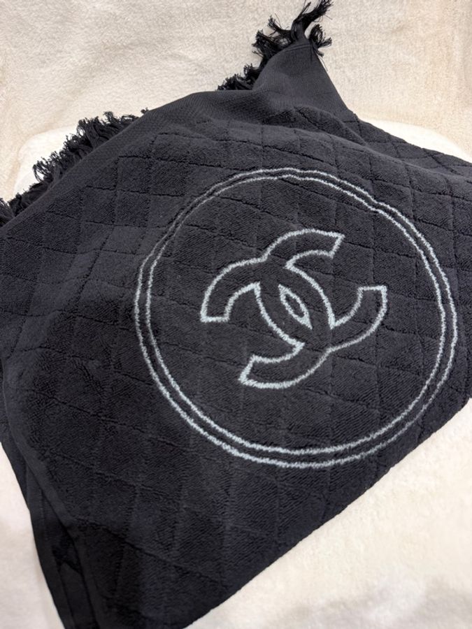 CHANEL✨毛巾托特包沙灘巾沙灘包收納包 三合一組合-20