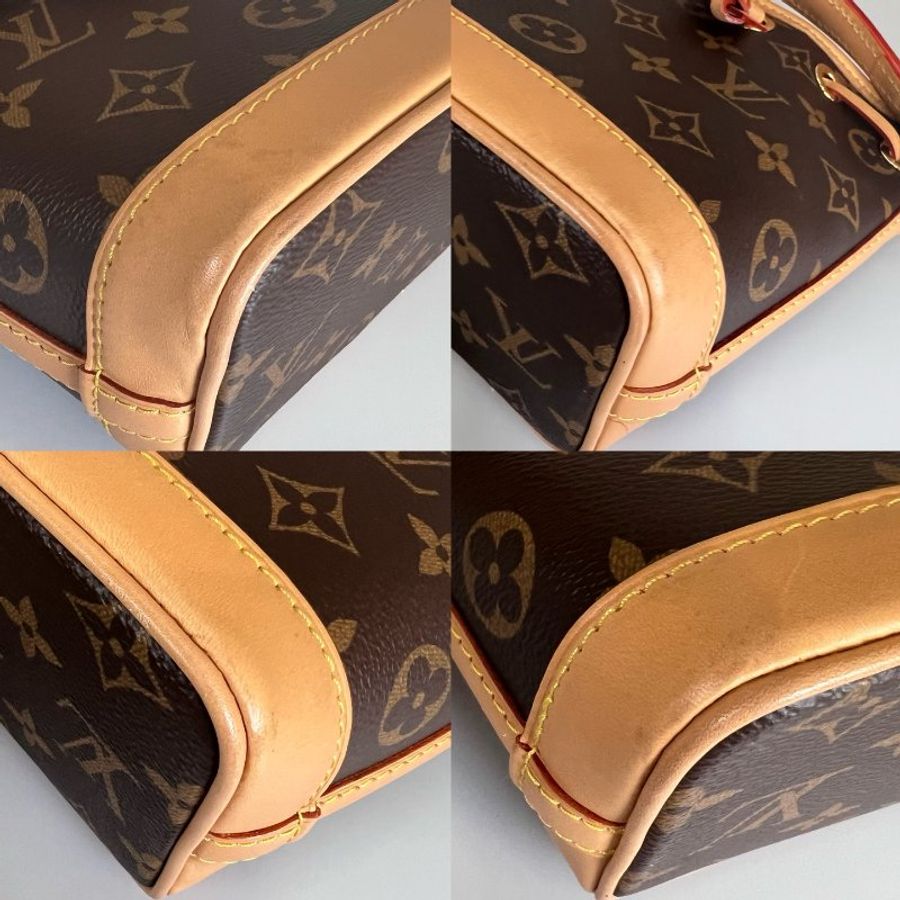 LV M81266/晶片款 老花Nano Noé 水桶包-9