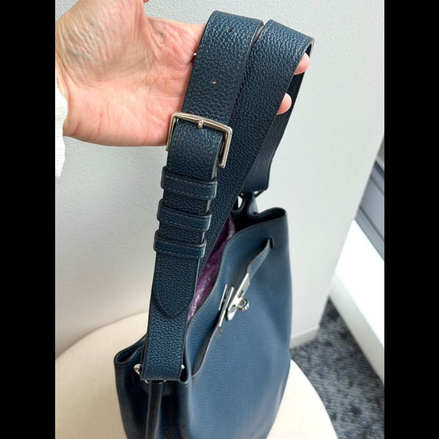 Hermes So kelly22 
1P鴨子藍-9