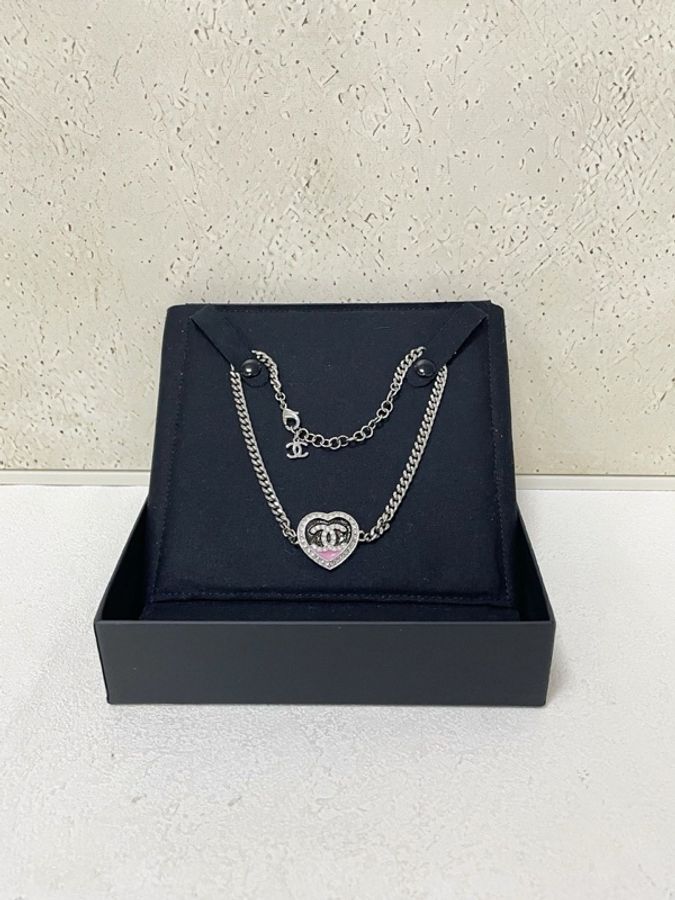 Chanel cc heart chocker-1