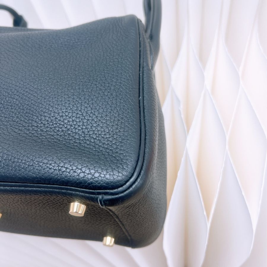 Hermes lindy 26 黑色金釦 Z刻-7