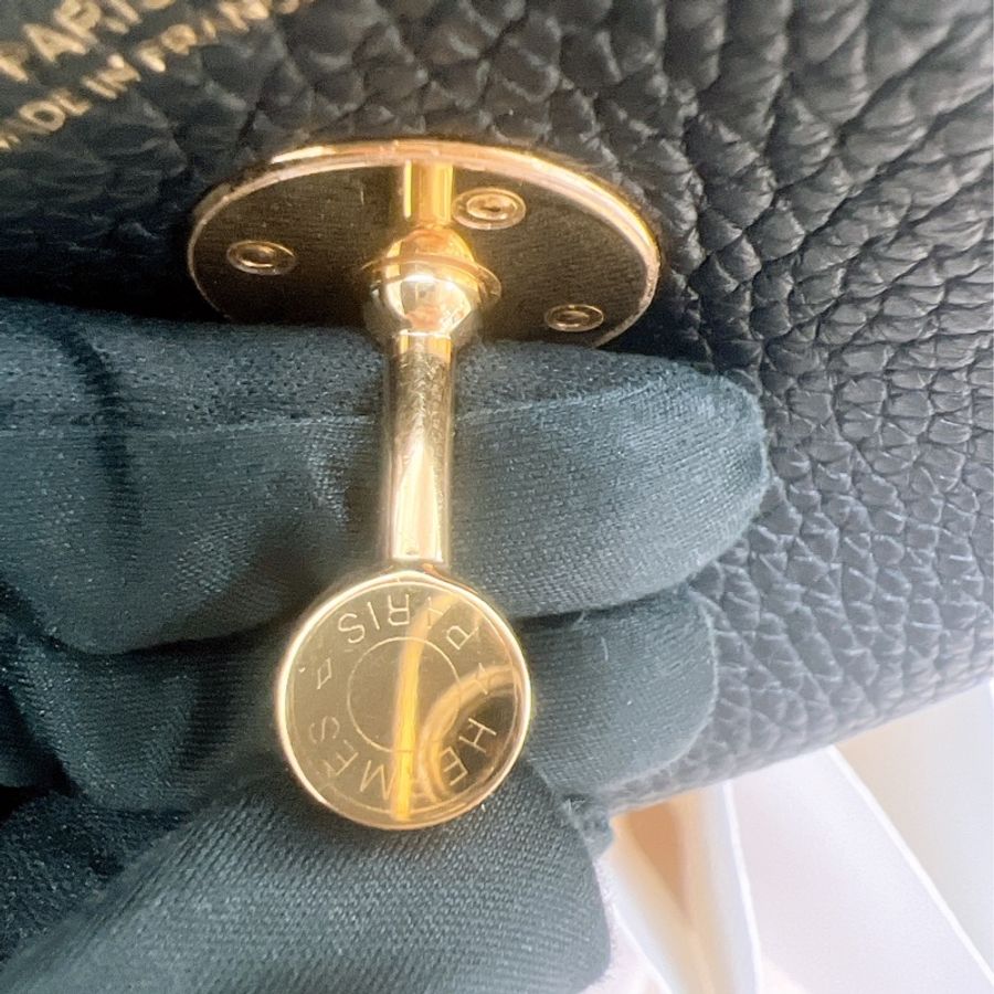 Hermes lindy 26 黑色金釦 Z刻-14