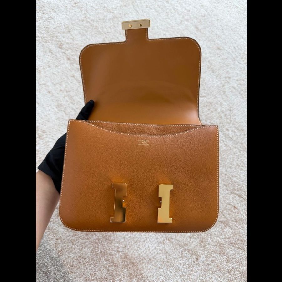 Hermes Constance 24 太妃金 Ec皮-8