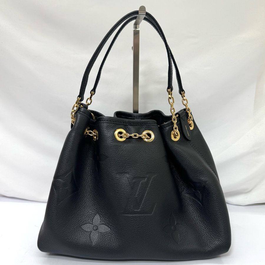 LOUIS VUITTON 路易威登 Empreinte 壓花全牛皮 Bundle 兩用水桶包M47209  RFID晶片款 附原廠小零錢包-1