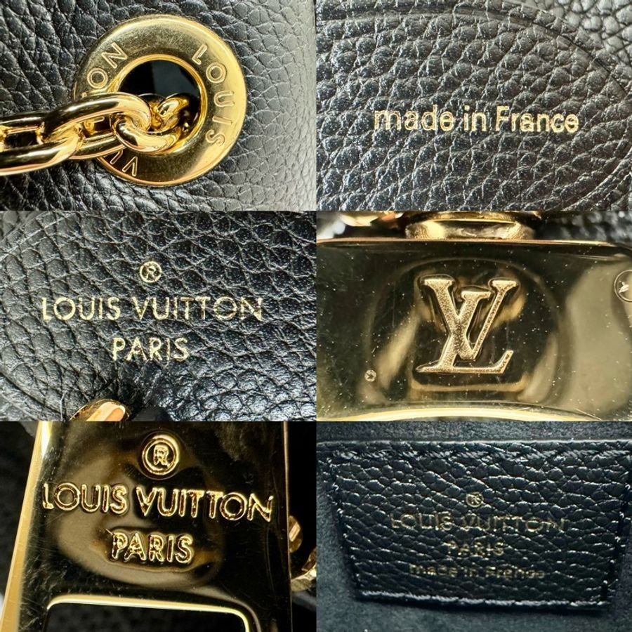 LOUIS VUITTON 路易威登 Empreinte 壓花全牛皮 Bundle 兩用水桶包M47209  RFID晶片款 附原廠小零錢包-8